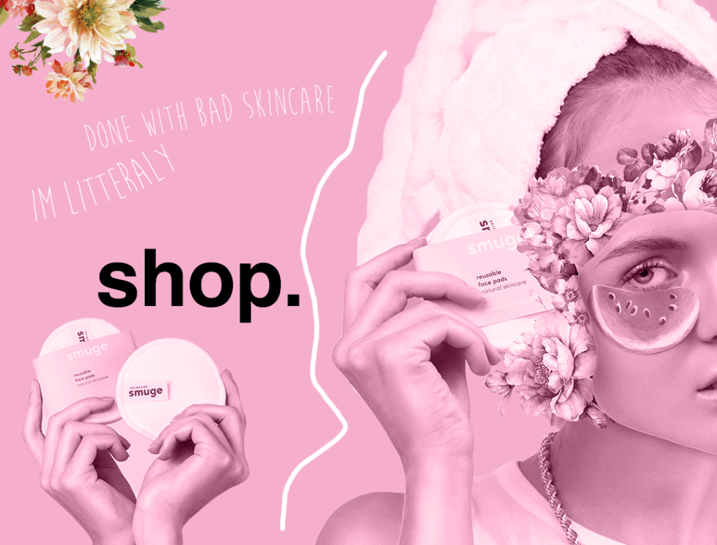 Smuge Reusable Makeup Remover Pads | The Reusable Face Pad